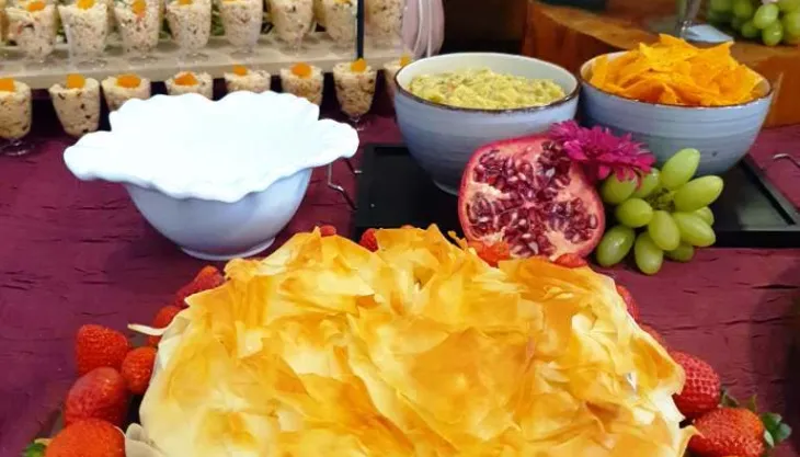 Mesa de frios em Curitiba