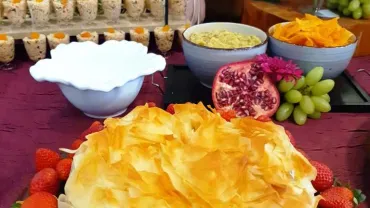 Mesa de frios em Curitiba